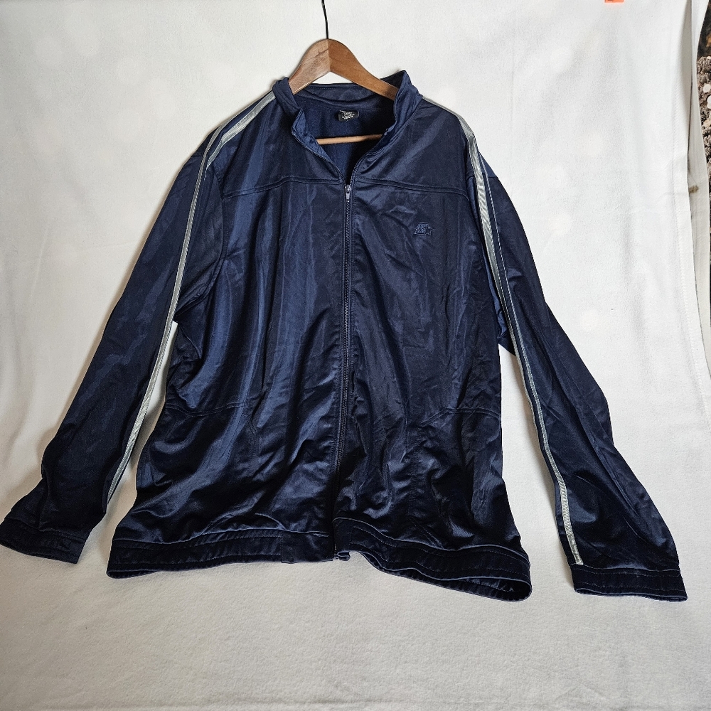 🍀Large Black Starter zip up light weight jacket xxxl 3xl